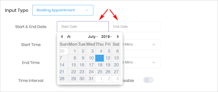 Appointment Booking_Time Interval