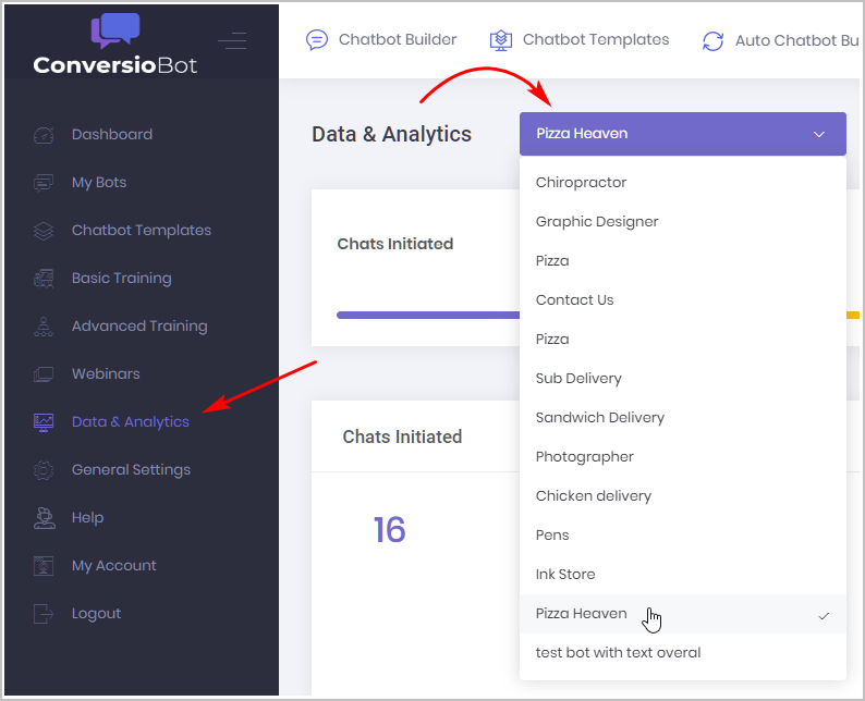 Data and Analytics_Bot selection