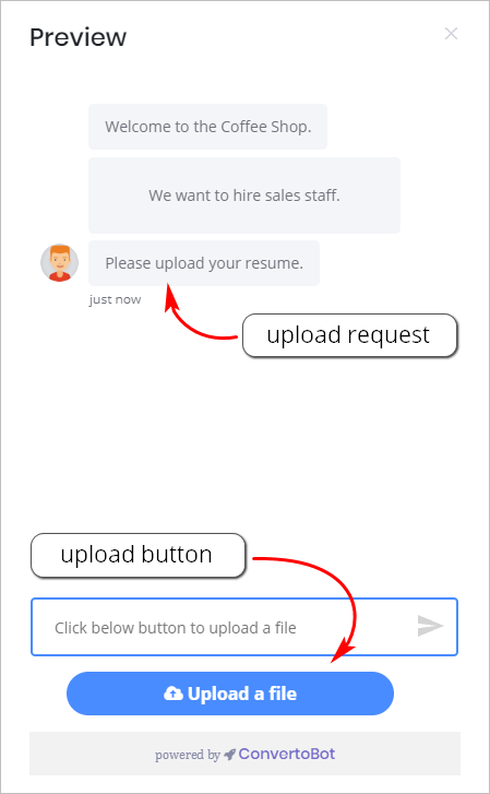 User Response_File Upload