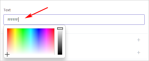 Bot Text Color Settings